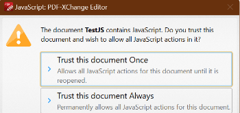 Per-Document JavaScript Options